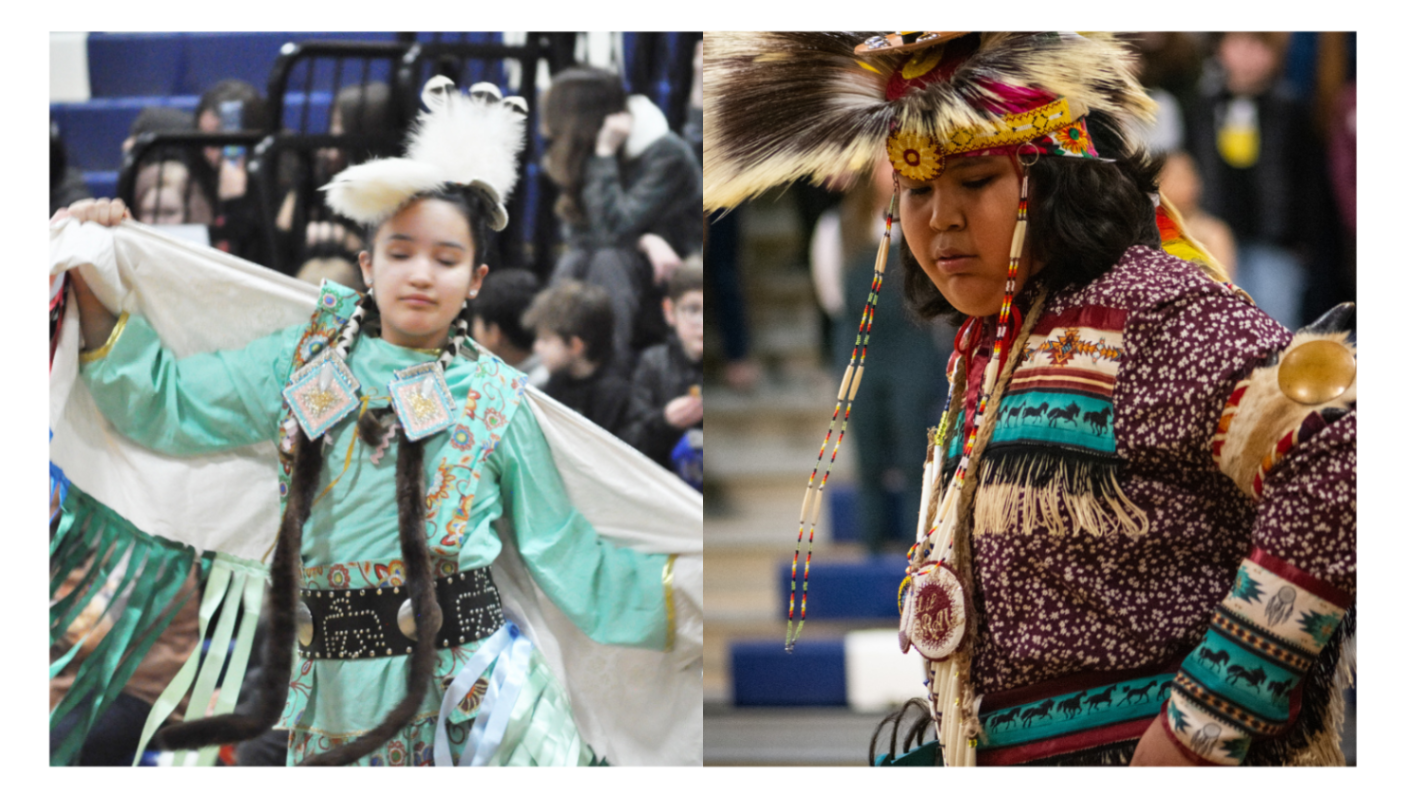 Powwow dancers